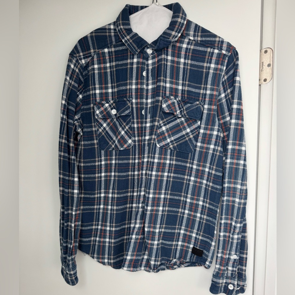 Men’s RVCA blue flannel